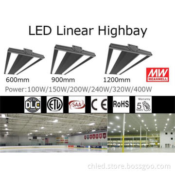 100W DLC Supermarket High Bay Led Lights